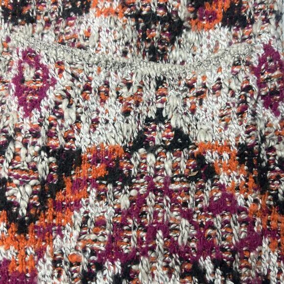 J JILL Open‎ Aztec Chunky Long Cardigan Size 1X - Picture 6 of 9